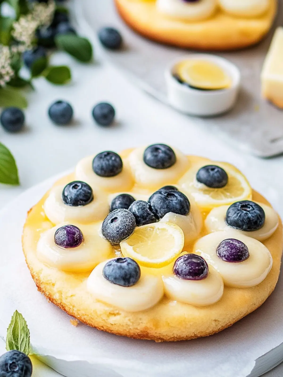 Zitronen-Blaubeer-Käsekuchen-Kekse für süße Genussmomente 4 Zitronen-Blaubeer-Käsekuchen-Kekse