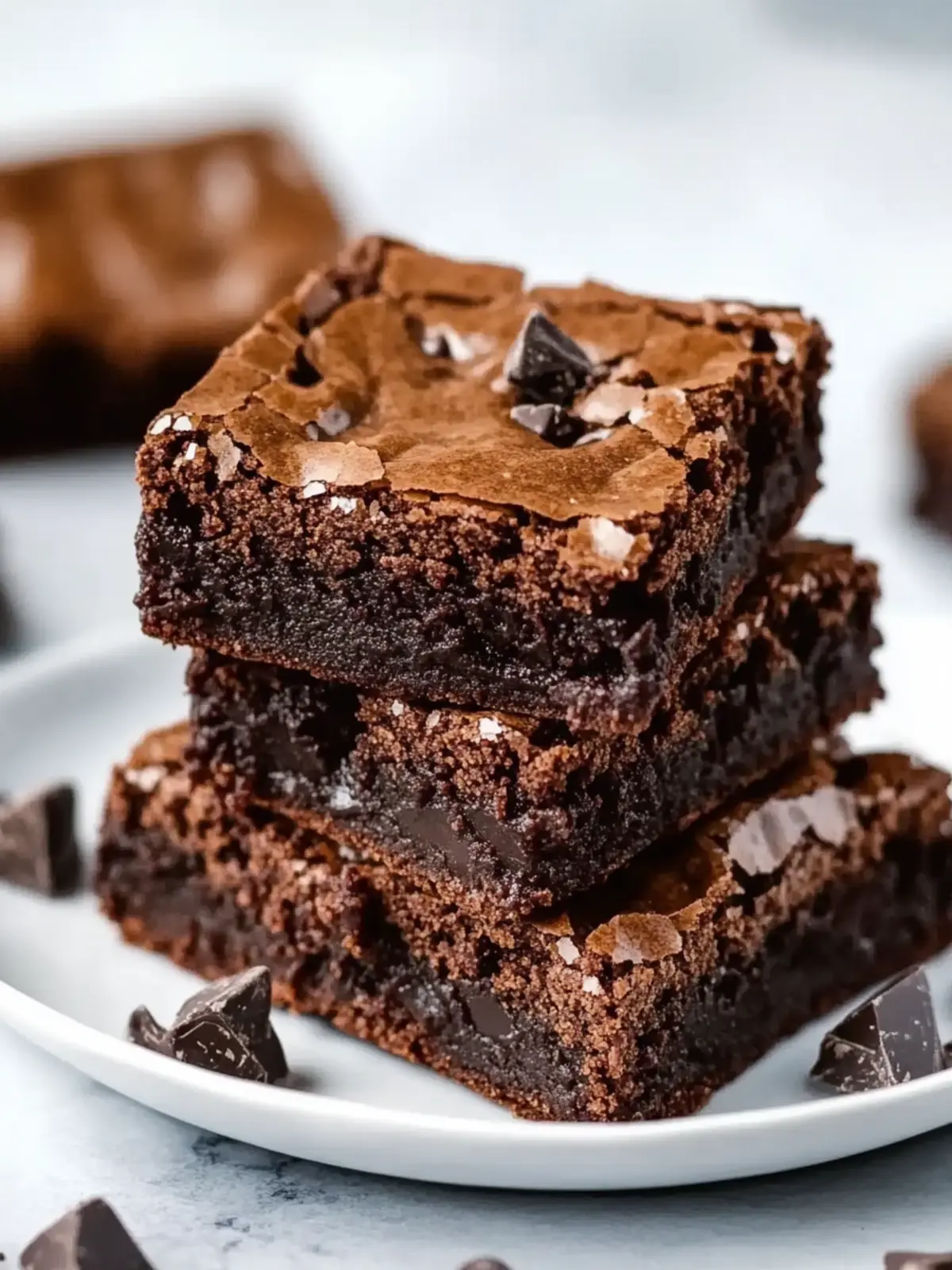 Saftige Schoko-Brownies Rezept – Himmlisch einfach selbstgemacht 3 Saftige Schoko-Brownies Rezept