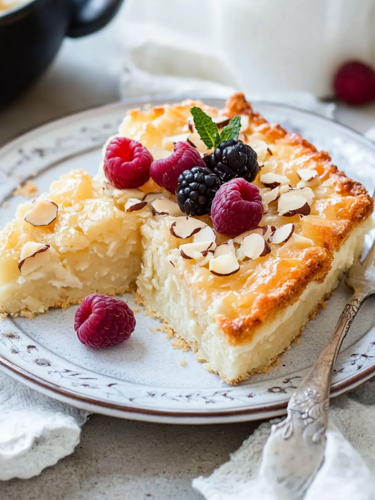 Blitz-Blechkuchen mit Mandelüberzug: Schnell & Köstlich Backen 2 Blitz-Blechkuchen mit Mandelüberzug