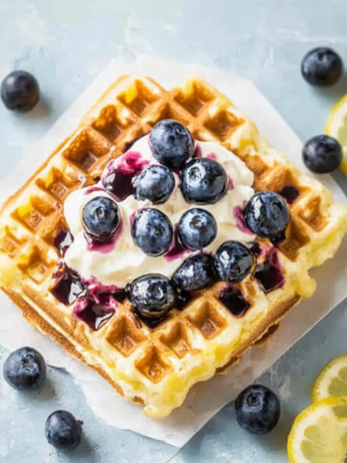Heidelbeer-Zitronen-Waffeln für den perfekten Frühstücksgenuss 3 Heidelbeer-Zitronen-Waffeln