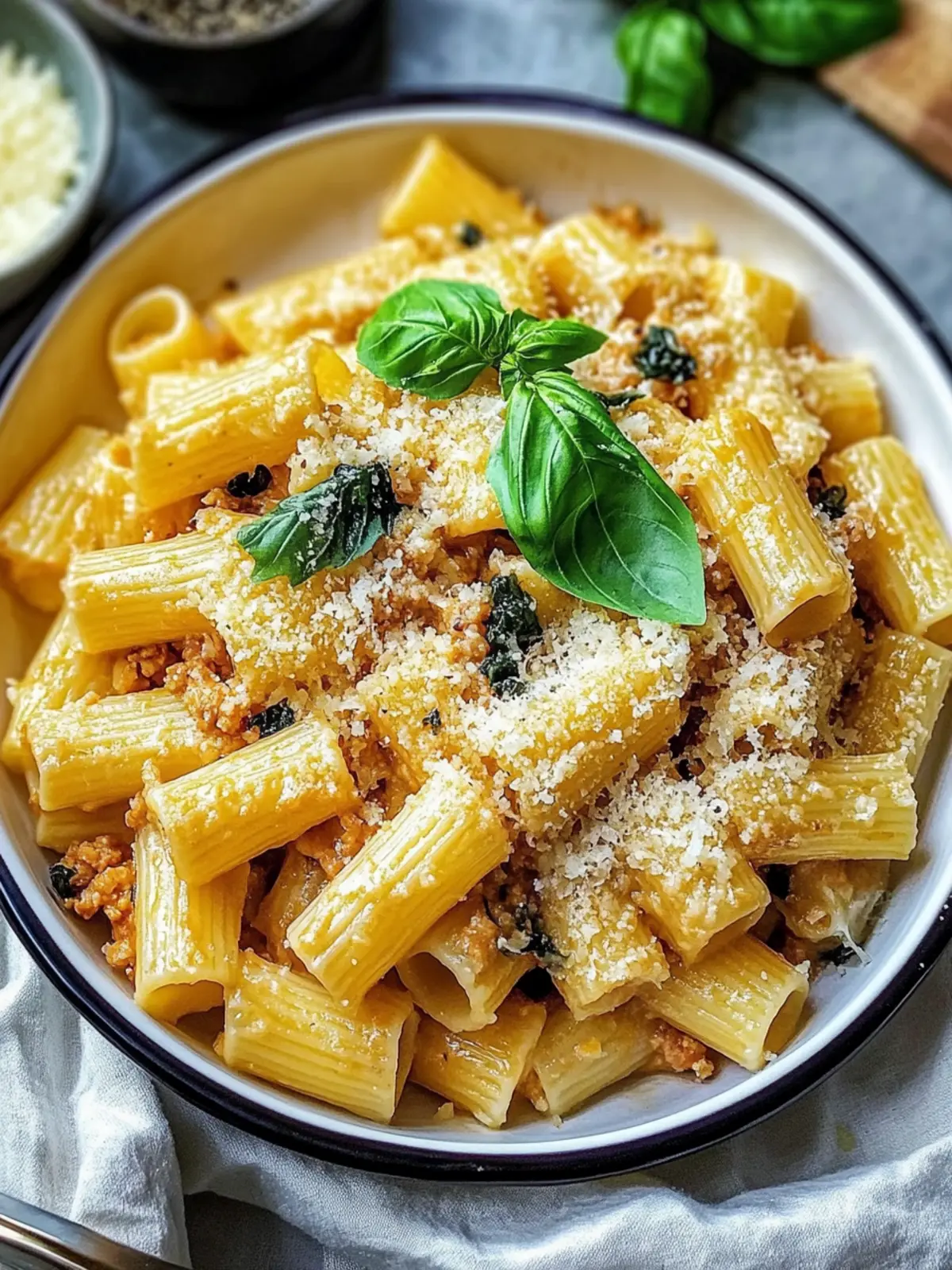 Rigatoni Mafiosi Rezept: Cremiger Genuss für jedes Festmahl 4 Rigatoni Mafiosi Rezept