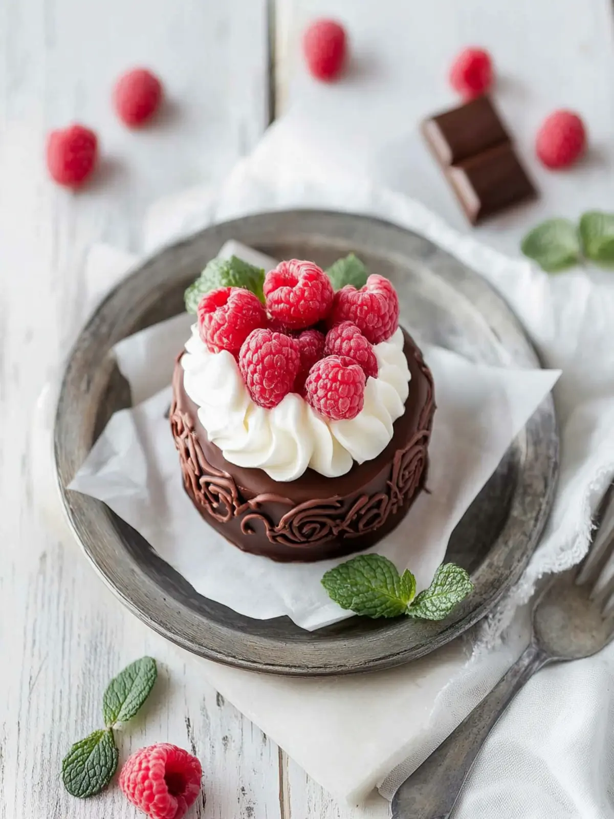 Mini Schokoladenkuchen für Zwei: Perfekte Liebe auf dem Teller 3 Mini Schokoladenkuchen für zwei