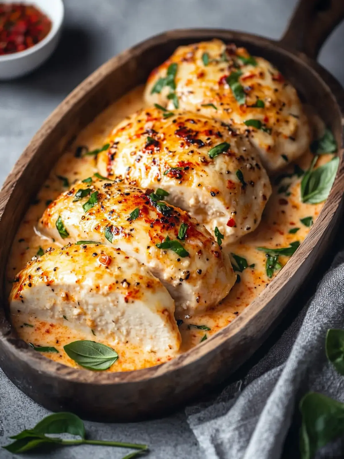 Hähnchenbrust Frischkäsesoße mit Paprika – Einfach und Lecker 2 Hähnchenbrust Frischkäsesoße mit Paprika