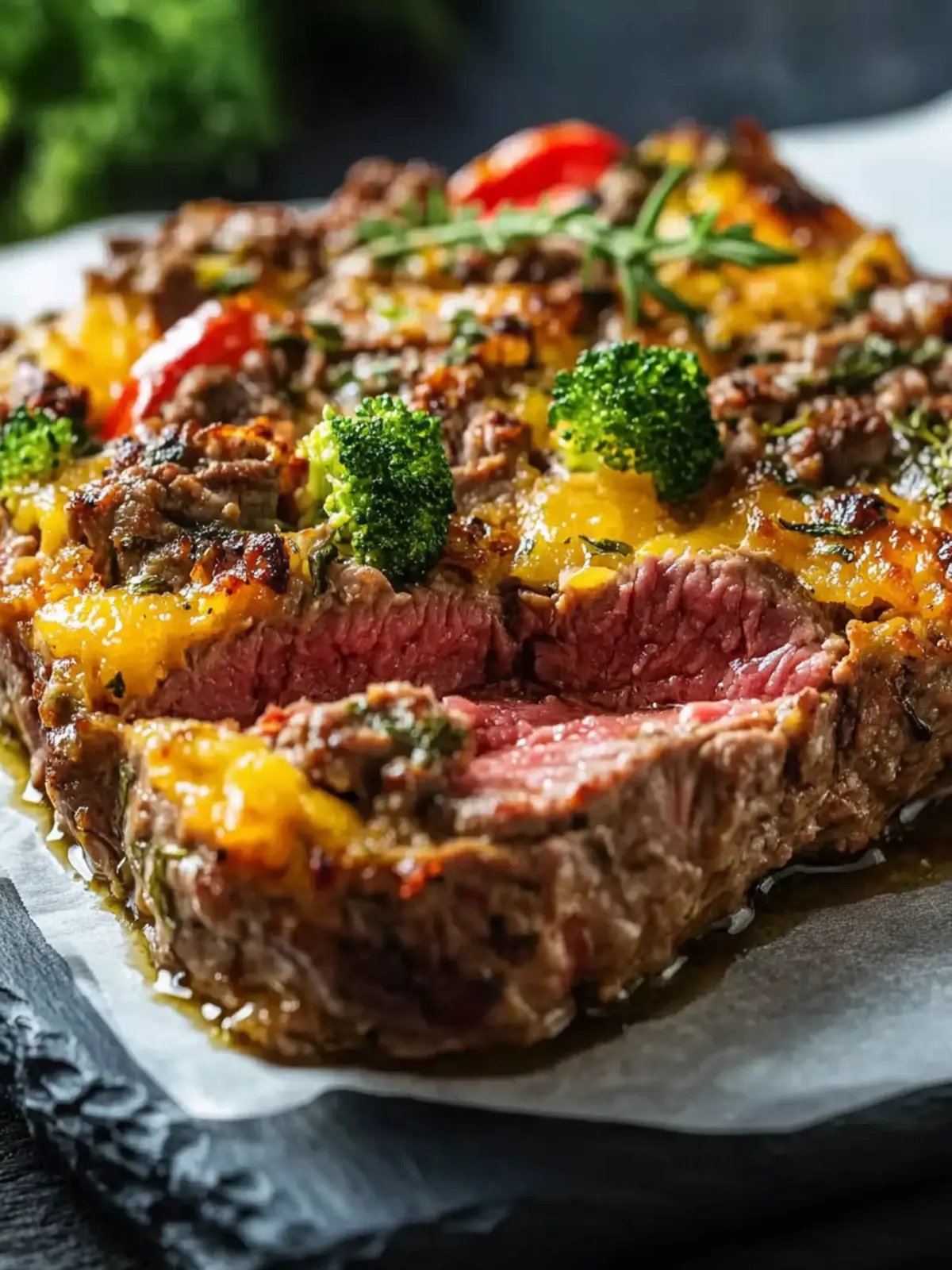 Low-Carb Hackfleisch-Gemüse-Auflauf