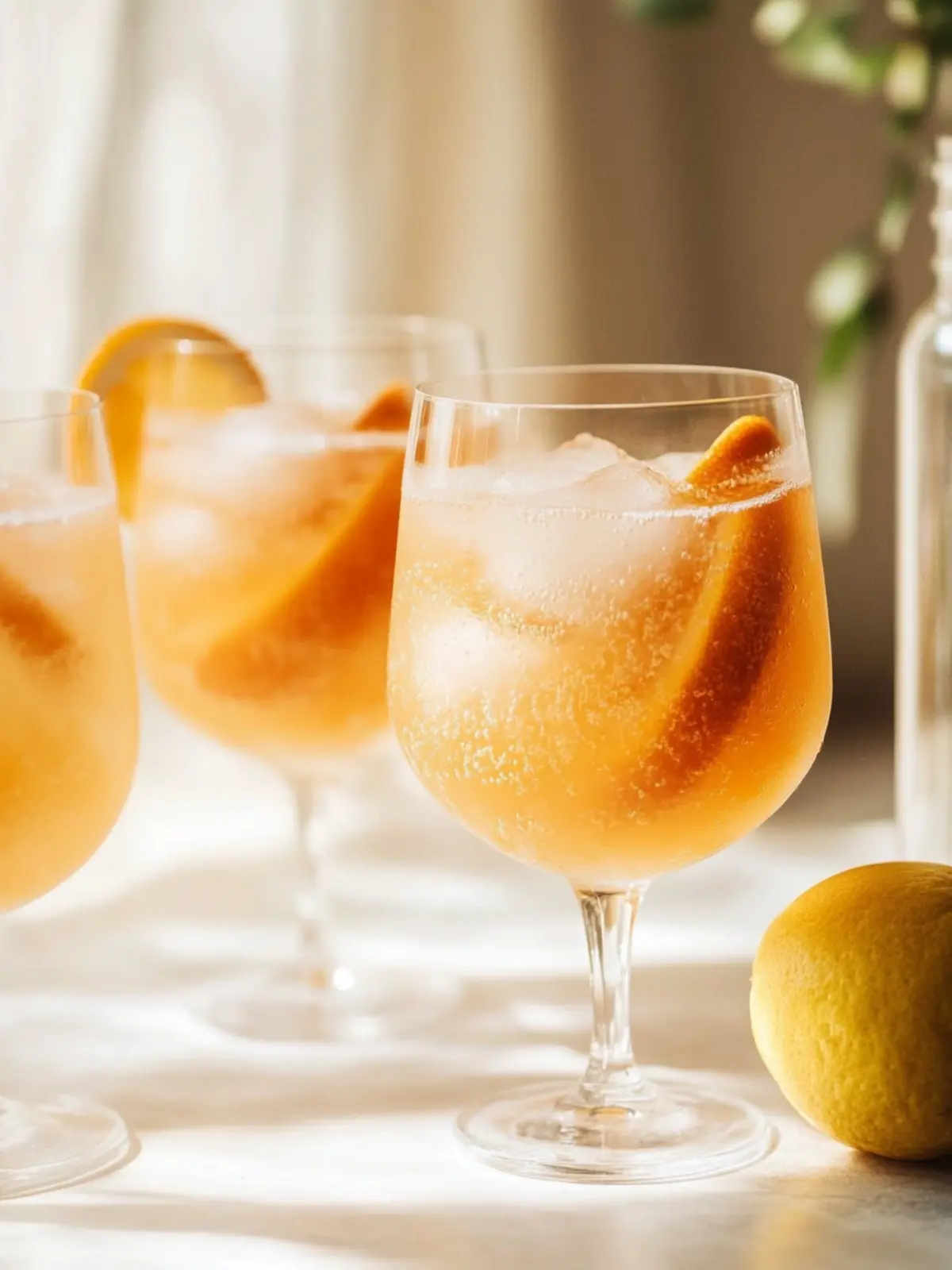 Pfirsichwein-Slushy: Erfrischend fruchtiger Sommergenuss 4 Pfirsichwein-Slushy