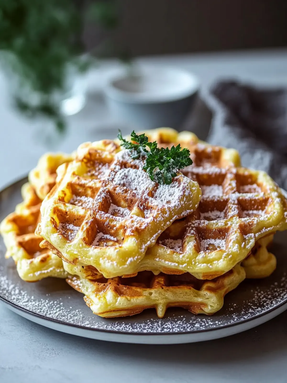 Crispy Kartoffelwaffeln: Knuspriger Genuss für jede Gelegenheit 4 Kartoffelwaffeln