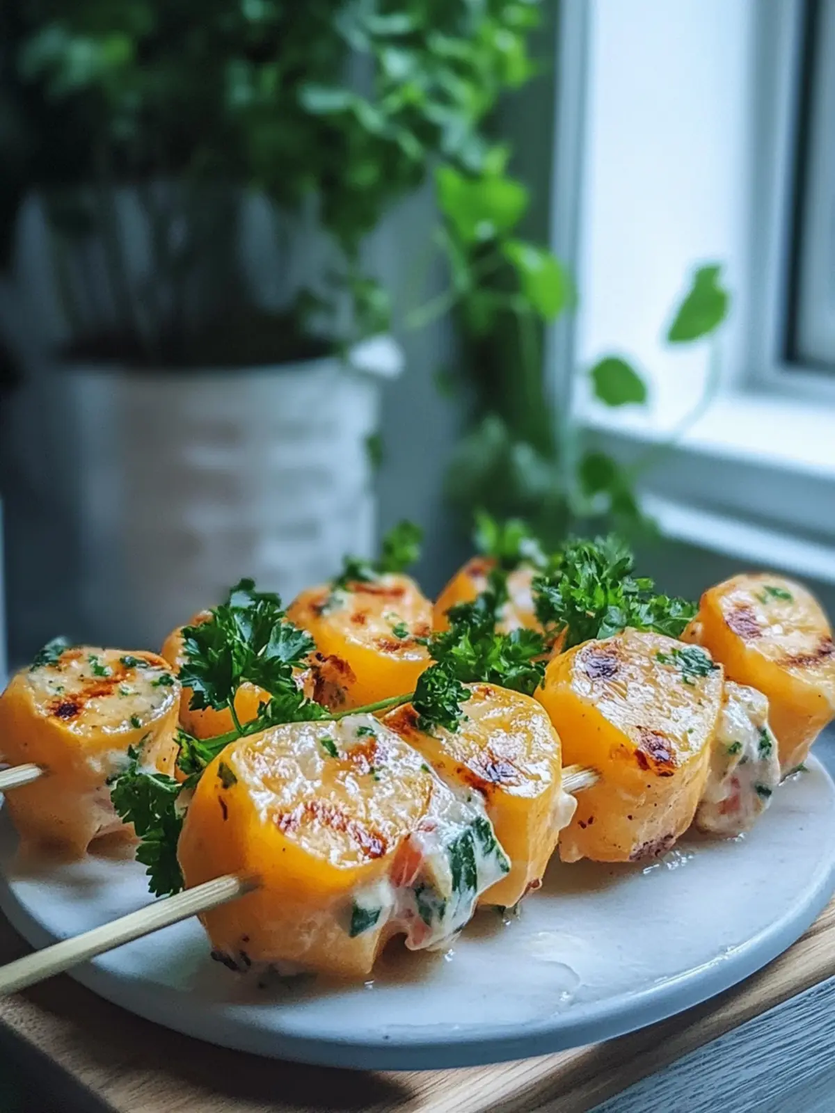 Saftige Hähnchenspieße mit würziger Mayonnaise-Chili-Marinade 5 Saftige Hähnchenspieße