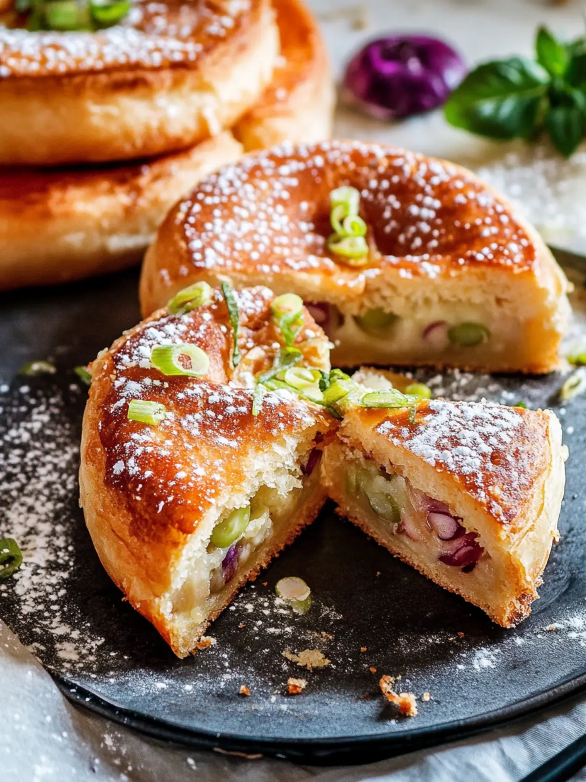 Chinesisch inspirierte herzhafte gefüllte Frühstückspfannkuchen vegan genießen 4 Chinesisch inspirierte herzhafte gefüllte Frühstückspfannkuchen (vegane Rezept)