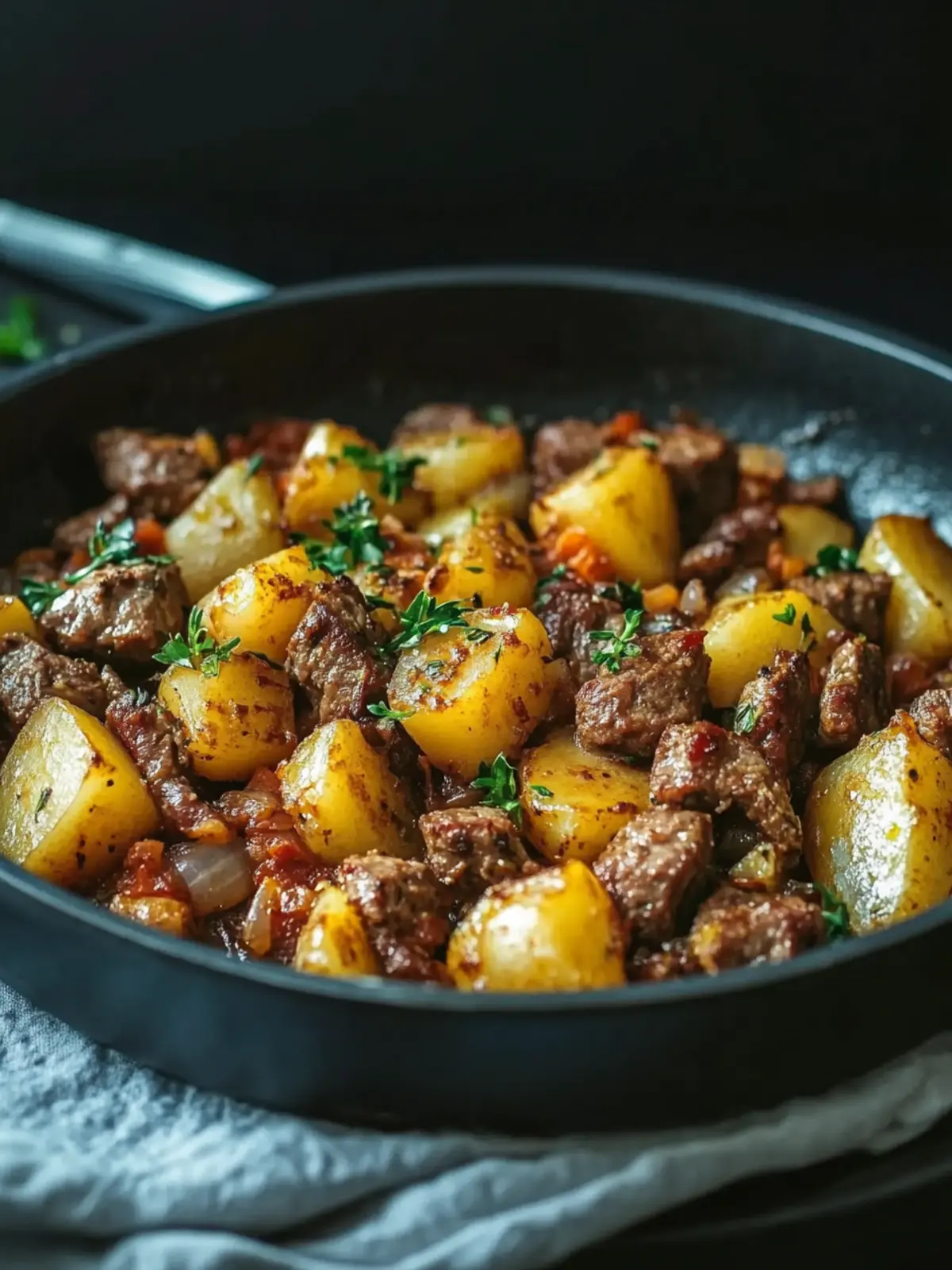 Kartoffel-Hackfleisch-Pfanne Rezept – Herzhaft und schnell genießen 3 Kartoffel-Hackfleisch-Pfanne Rezept