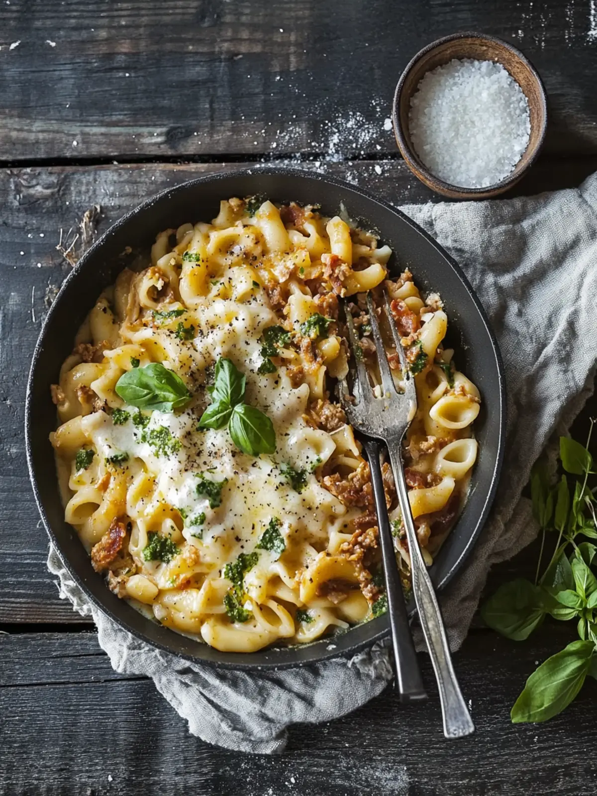 Hackfleisch-Nudel-Pfanne: Ein schnelles Familienliebling-Rezept 5 Hackfleisch-Nudel-Pfanne