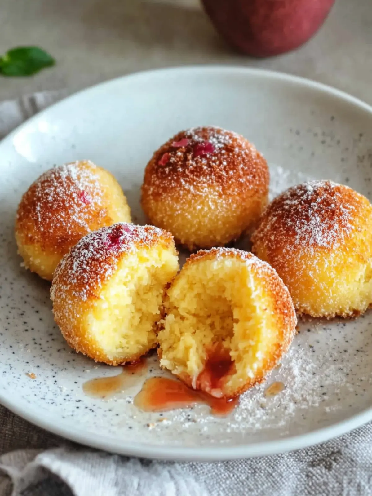 Luftige Zwetschgenknödel aus Kartoffelteig mit Zimt-Zucker-Zauber 4 Zwetschgenknödel aus Kartoffelteig