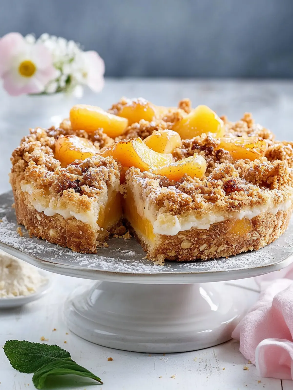 Saftiger Aprikosen-Streuselkuchen mit knusprigem Topping 3 Aprikosen-Streuselkuchen