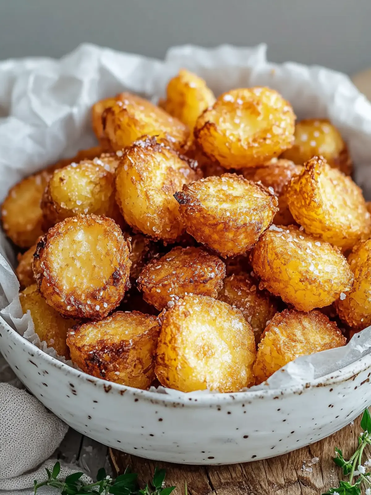Knusprige Heißluftfritteusen-Kartoffeln: Gesund & Lecker! 4 Knusprige Heißluftfritteusen-Kartoffeln