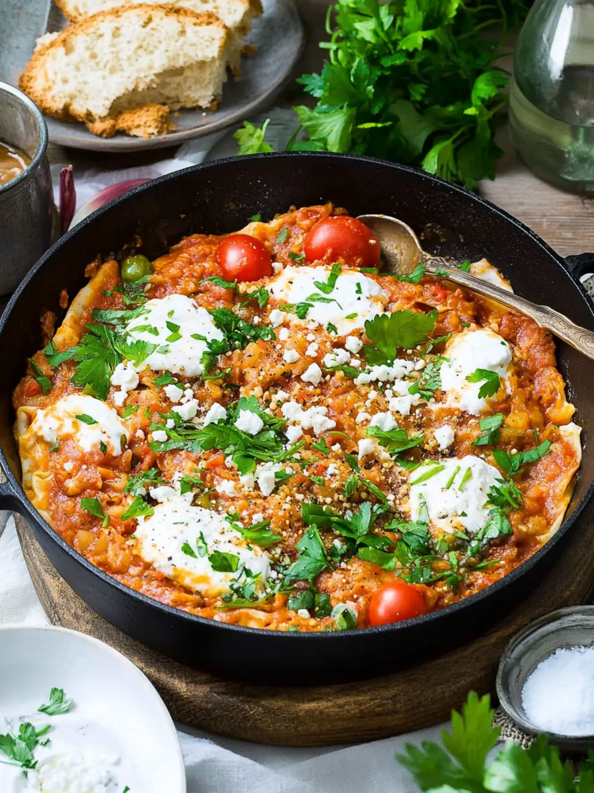 Schnelles Türkisches Frühstück: Perfektes Menemen Rezept 5 Türkisches Frühstück (Menemen)