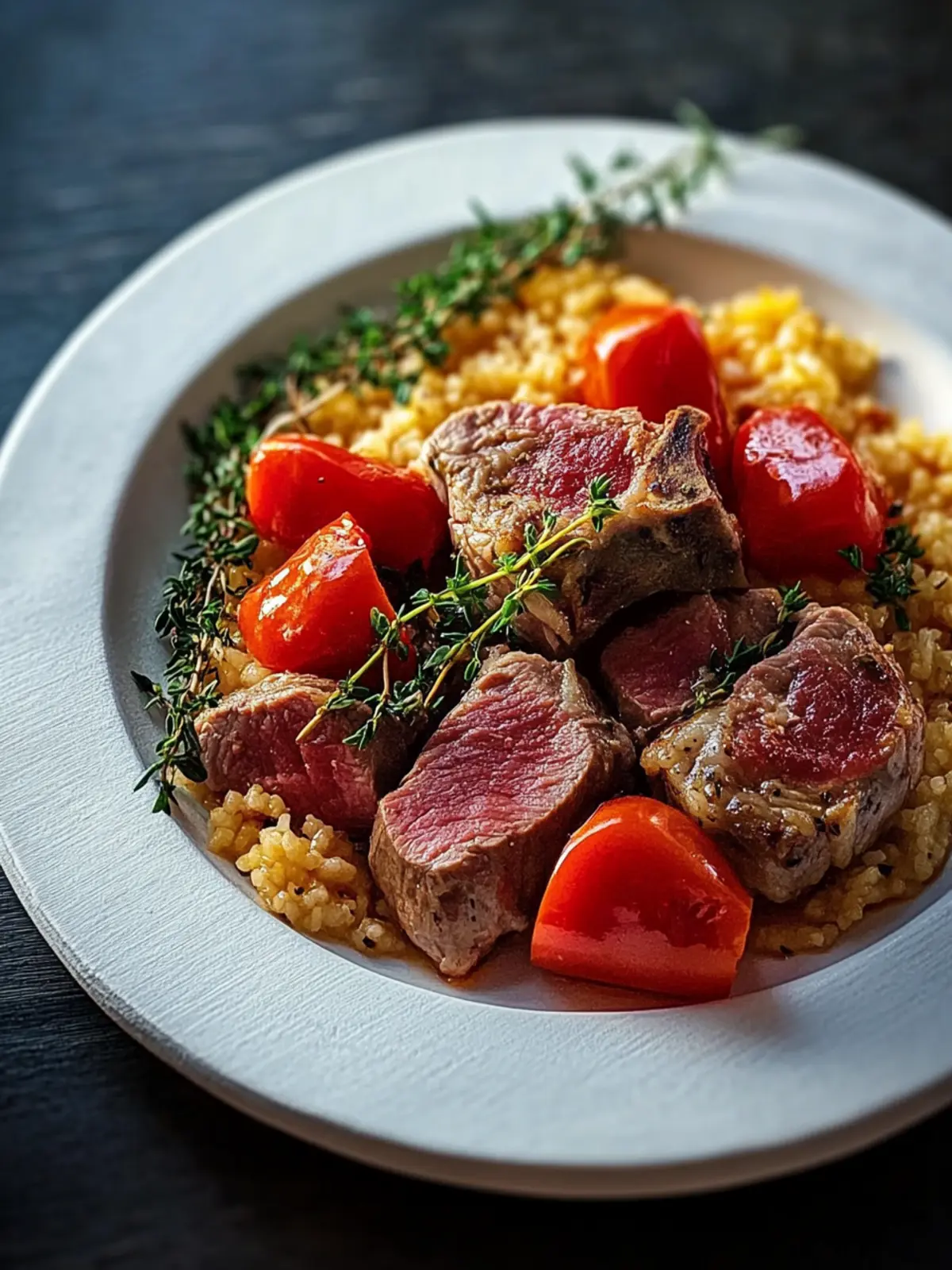 Serbisches Reisfleisch mit Rindfleisch: Herzhaft und Köstlich genießen 2 serbisches Reisfleisch mit Rindfleisch