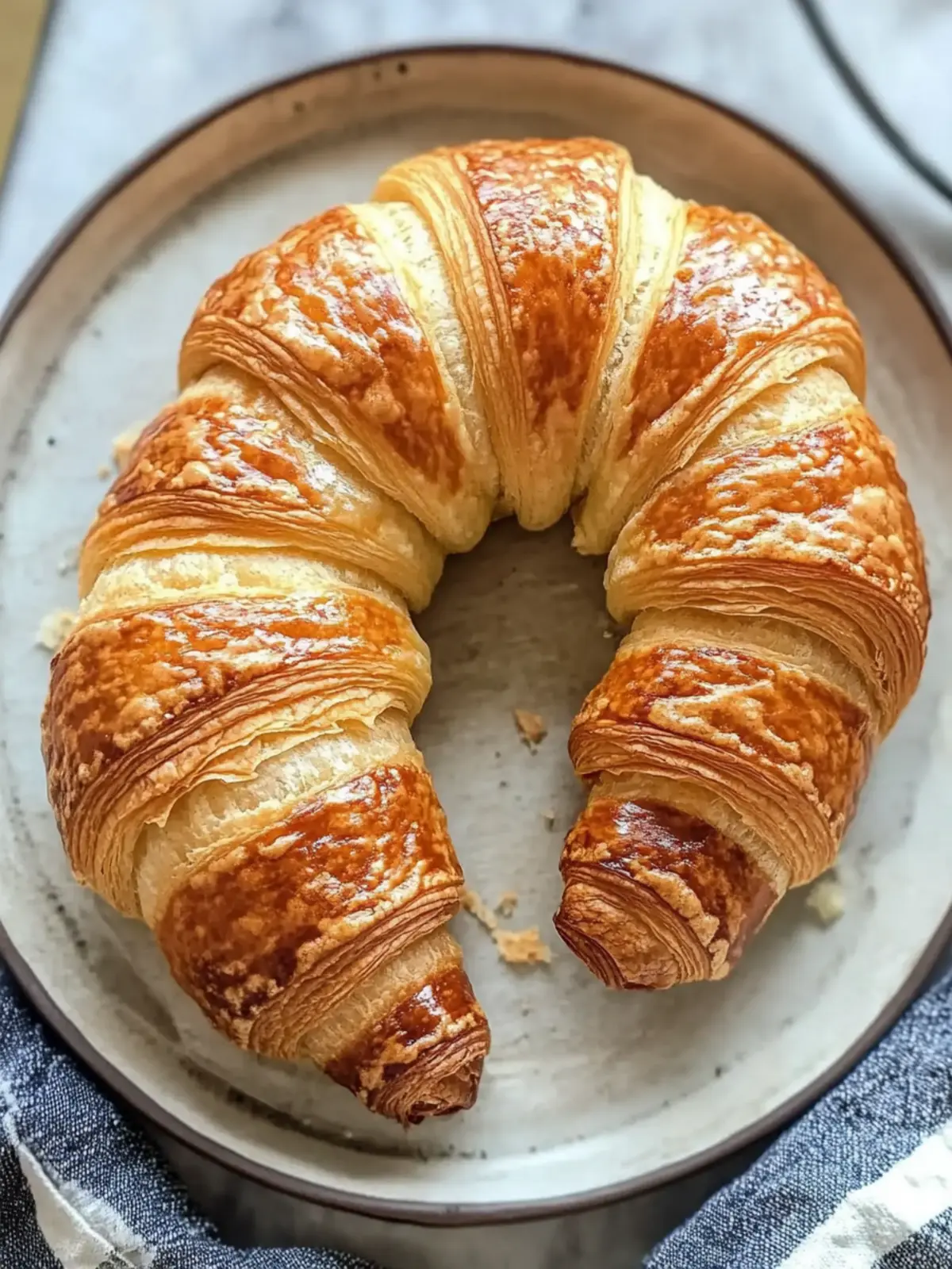 Hausgemachter Französischer Croissant: Flaky Genuss für Zuhause 4 Hausgemachter Französischer Croissant