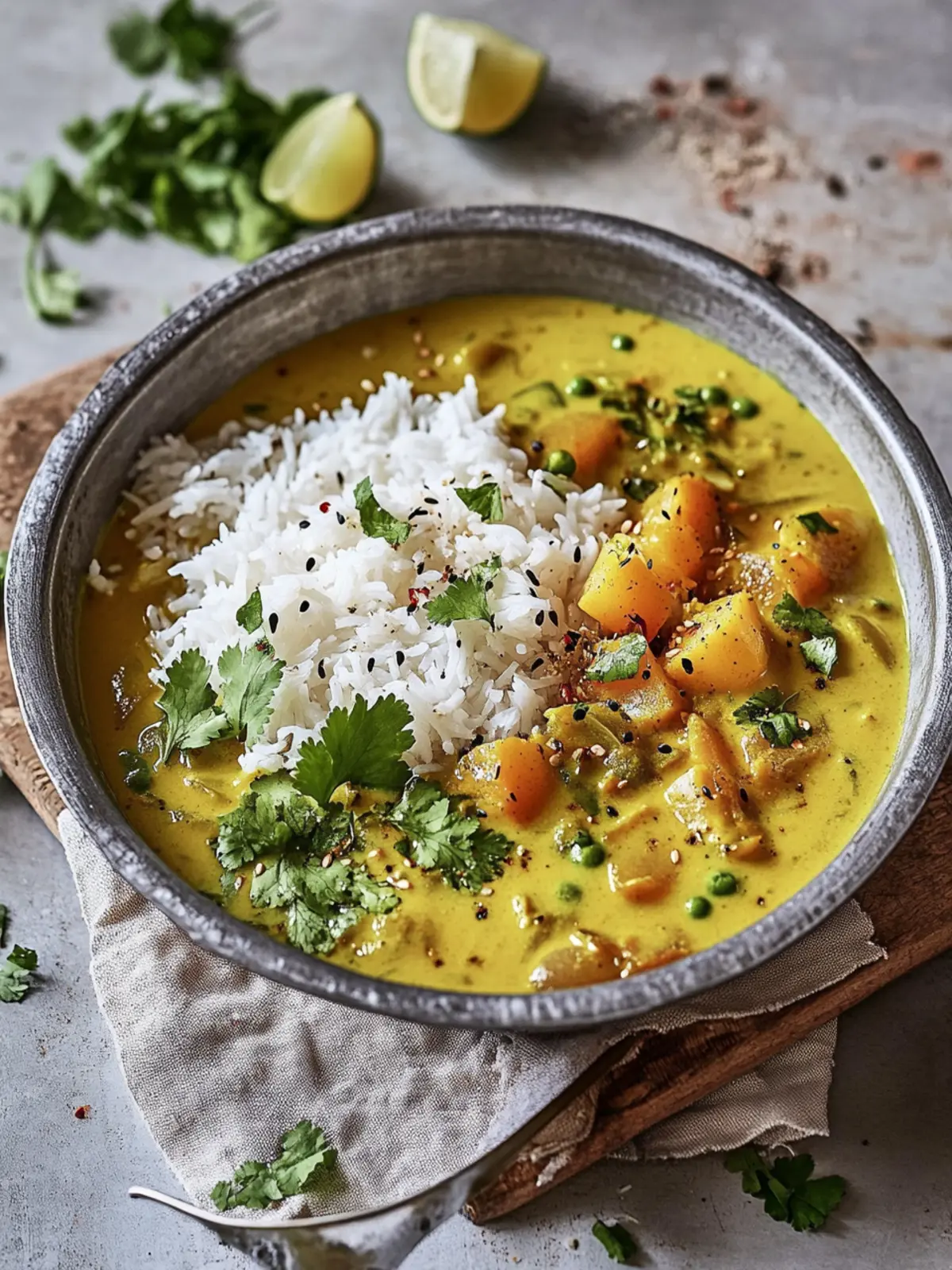 Cremiges Kohlrabi-Curry: Veganer Genuss für jedes Dinner 4 Kohlrabi-Curry