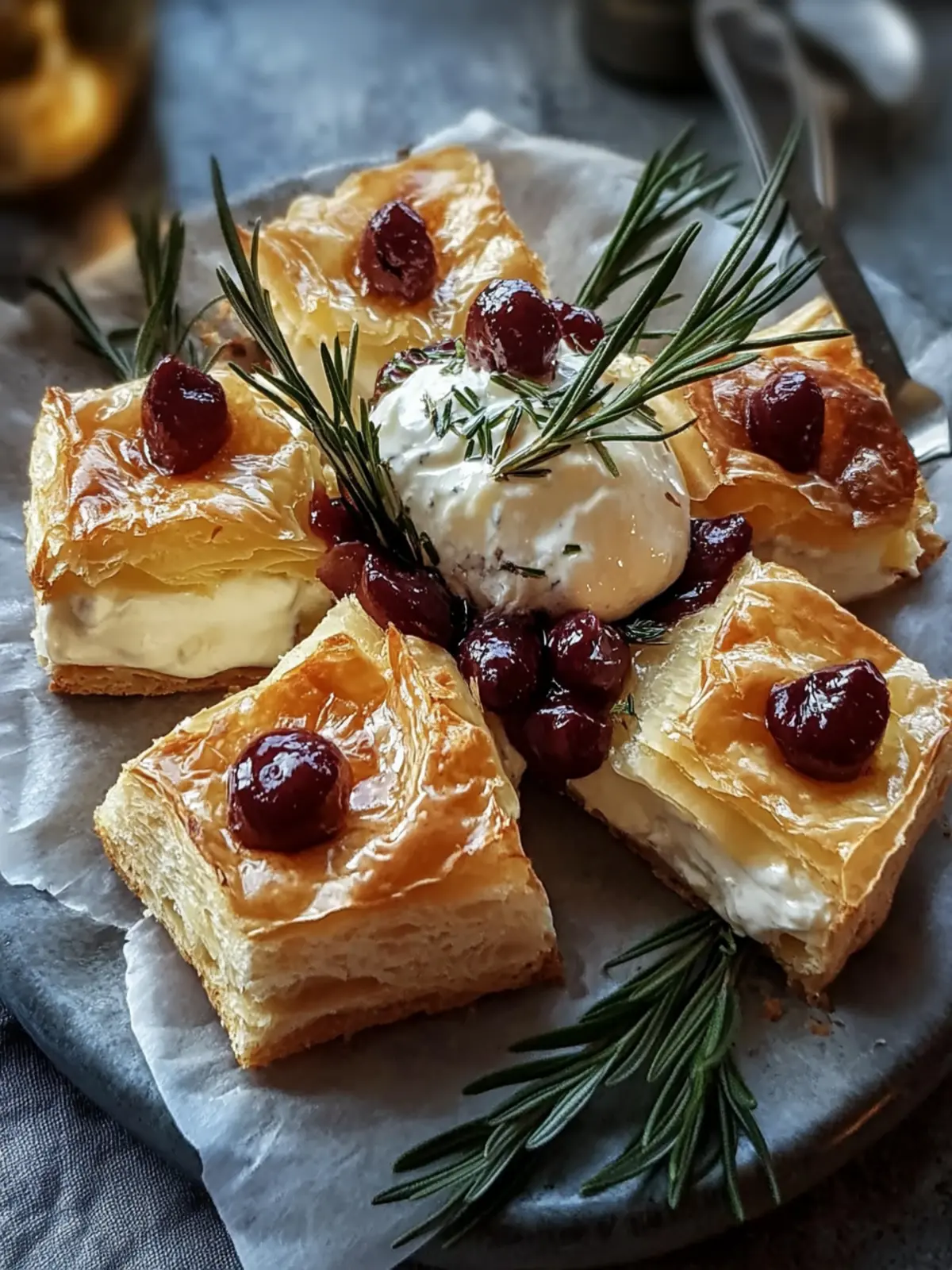 Blätterteig-Häppchen mit Camembert: Der perfekte Party-Snack 3 Blätterteig-Häppchen mit Camembert