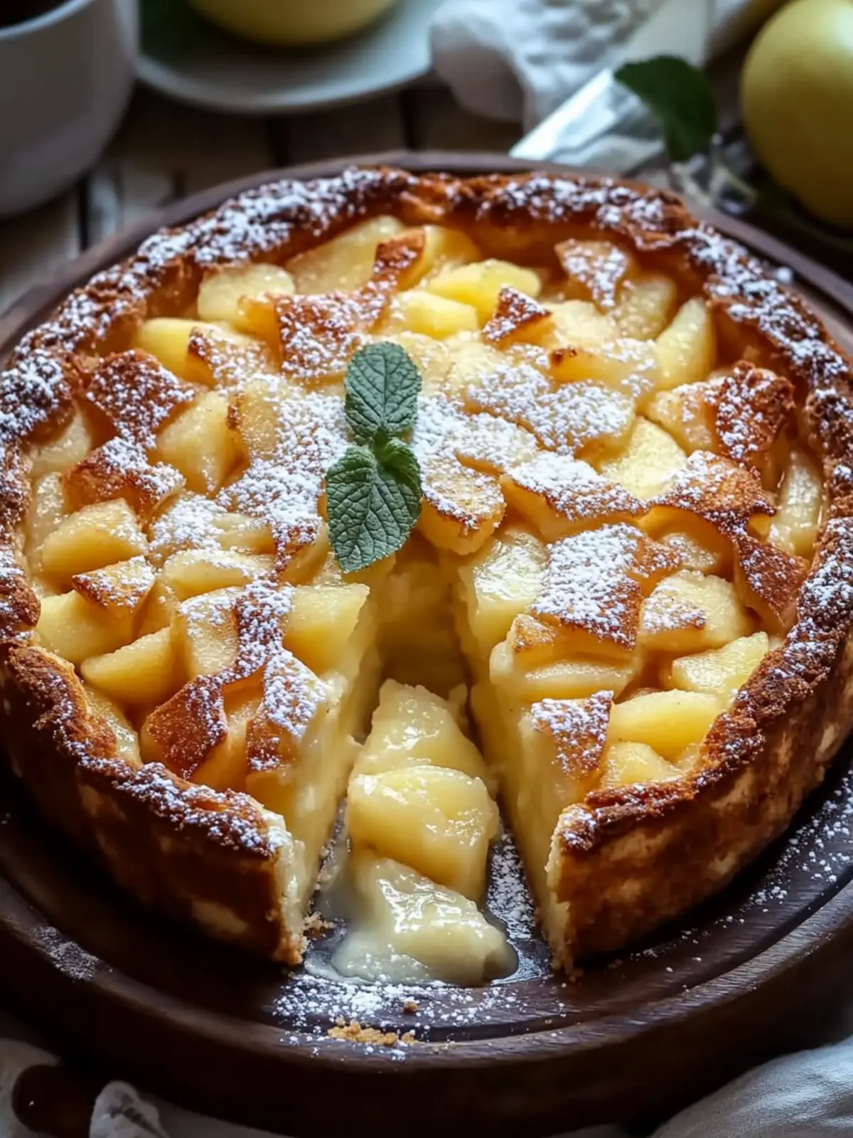 Apfelkuchen mit Vanillepudding: Der perfekte Genussmoment 5 Apfelkuchen mit Vanillepudding