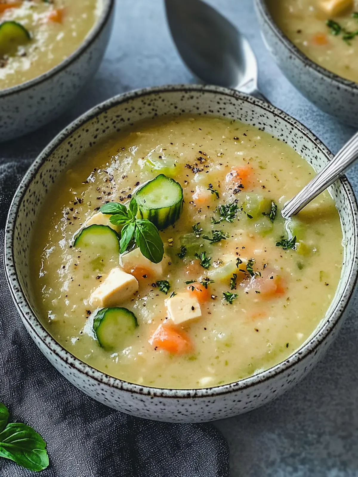 Einfache Kartoffelsuppe