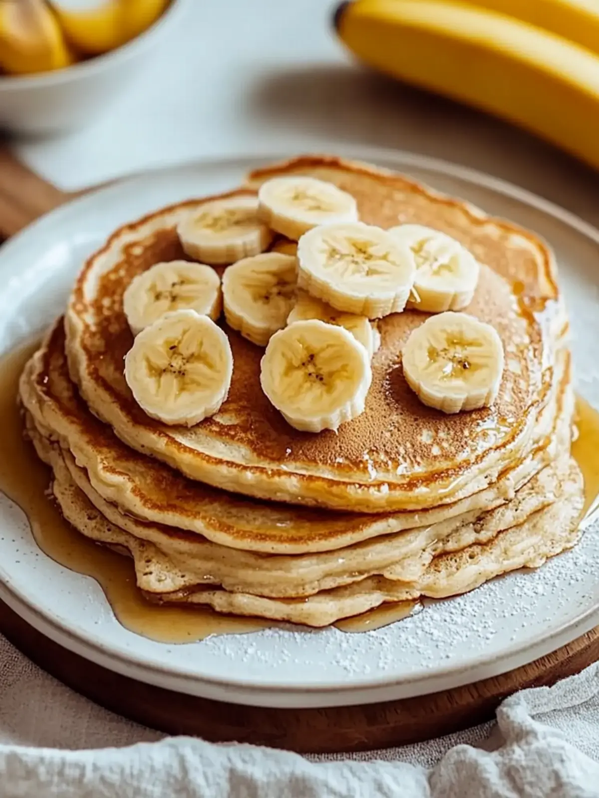 Gesunde Bananen Haferflocken Pancakes: Fluffig und Schnell 4 Gesunde Bananen Haferflocken Pancakes