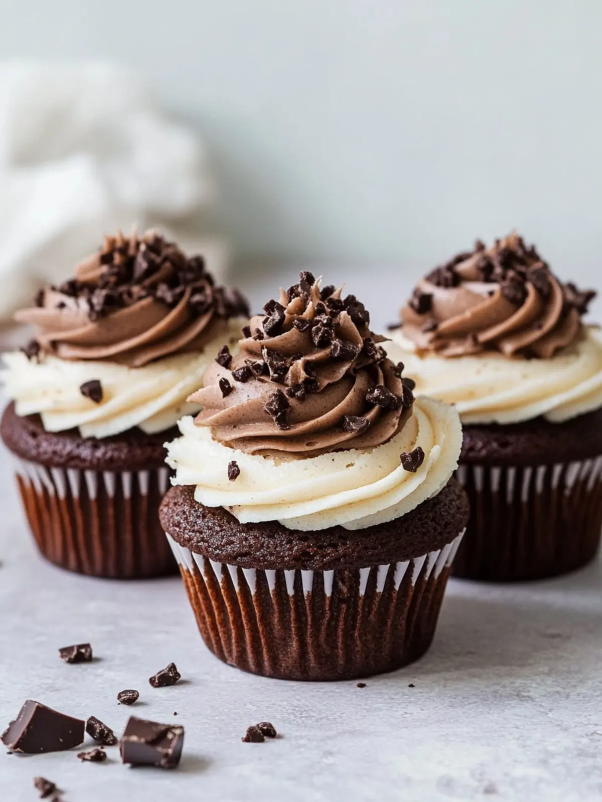 Schoko-Cupcakes: Weich, lecker und einfach verführerisch 5 Schoko-Cupcakes