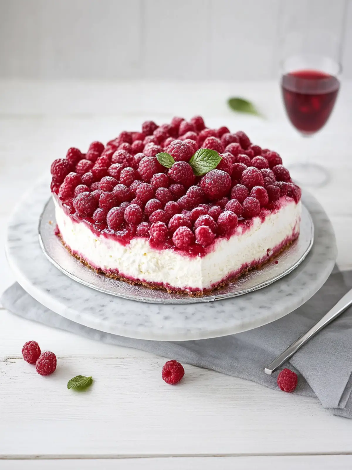 Himbeer-Frischkäse-Mascarpone-Torte für süße Momente 2 Himbeer-Frischkäse-Mascarpone-Torte