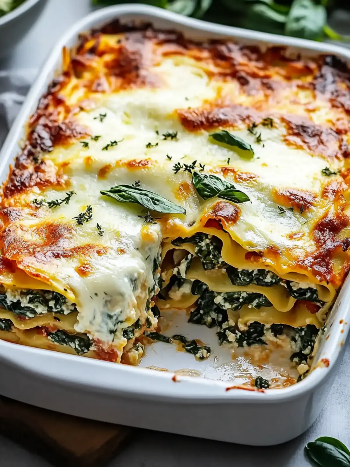 Käse Spinat-Zucchini Lasagne – Ein leichter Genuss für jeden Tag 4 Käse Spinat-Zucchini Lasagne