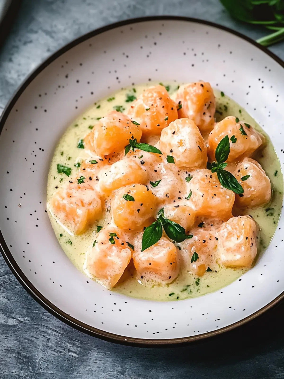 Cremige Lachs-Gnocchi für schnelle Gourmet-Abende 4 Cremige Lachs-Gnocchi