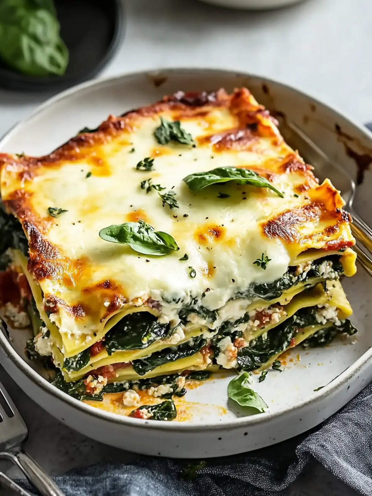 Käse Spinat-Zucchini Lasagne – Ein leichter Genuss für jeden Tag 2 Käse Spinat-Zucchini Lasagne