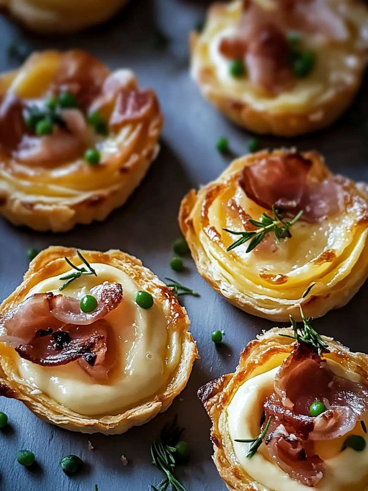 Knusprige Mini Tarte Flambée Bissen für deinen perfekt Snackabend 2 Knusprige Mini Tarte Flambée Bissen