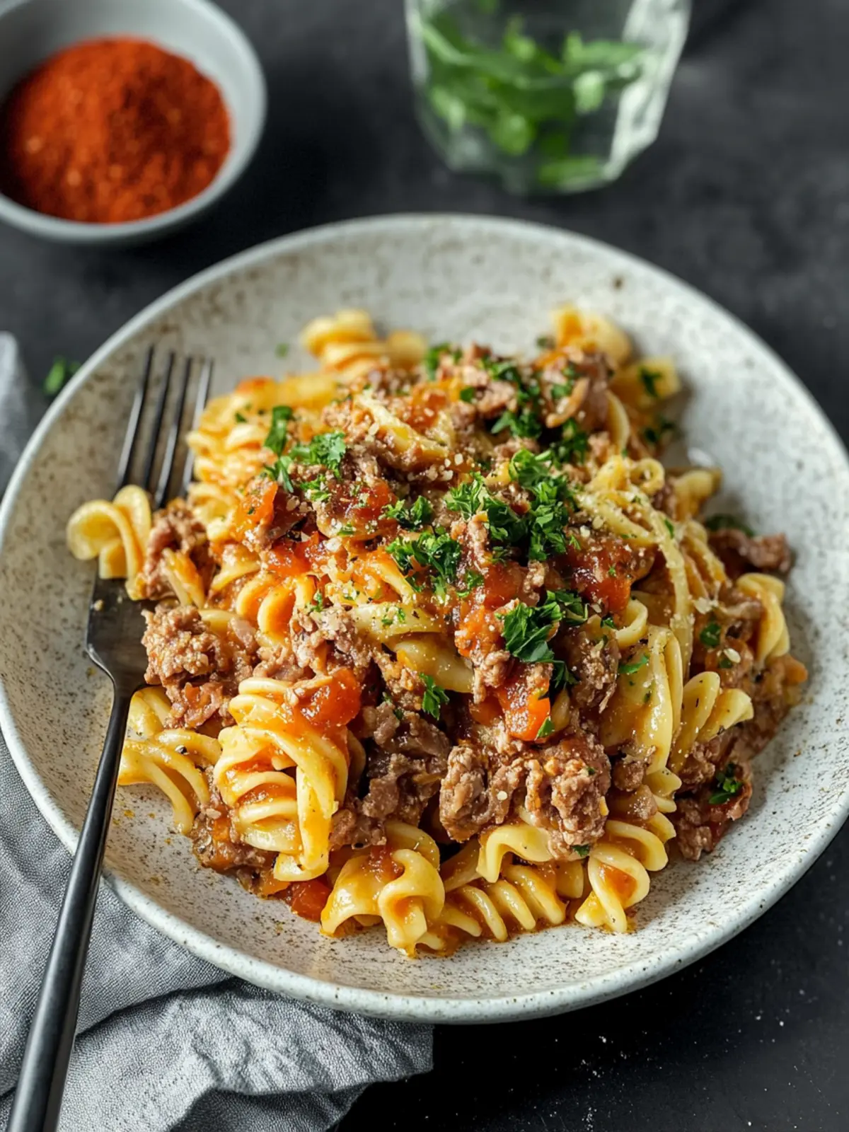 Nudelauflauf mit Hackfleisch und Paprika – Familienliebling für alle 5 Nudelauflauf mit Hackfleisch und Paprika