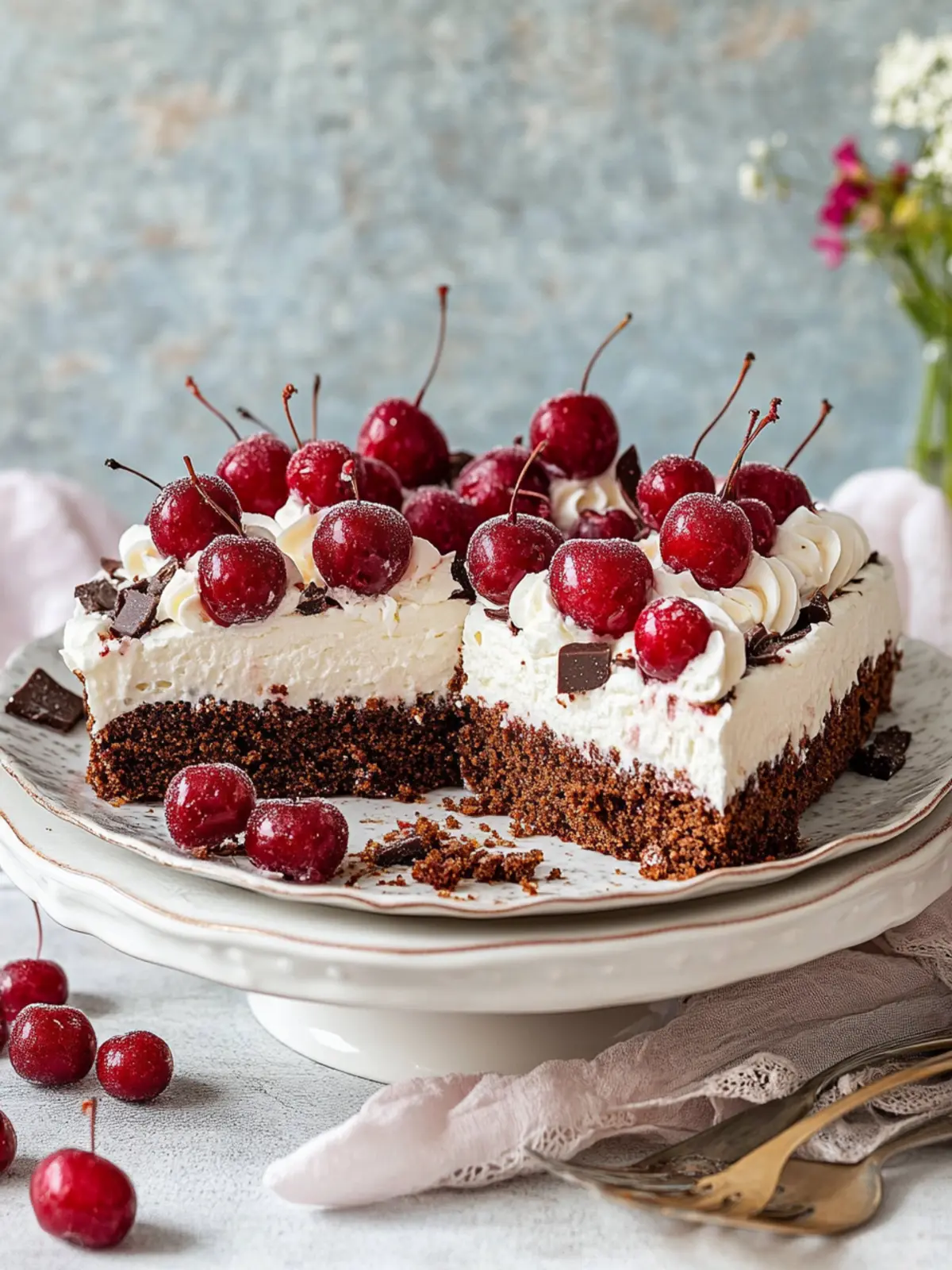 Schwarzwälder Kirschtorte vom Blech - Einfach & Lecker für Feste 5 Schwarzwälder Kirschtorte vom Blech