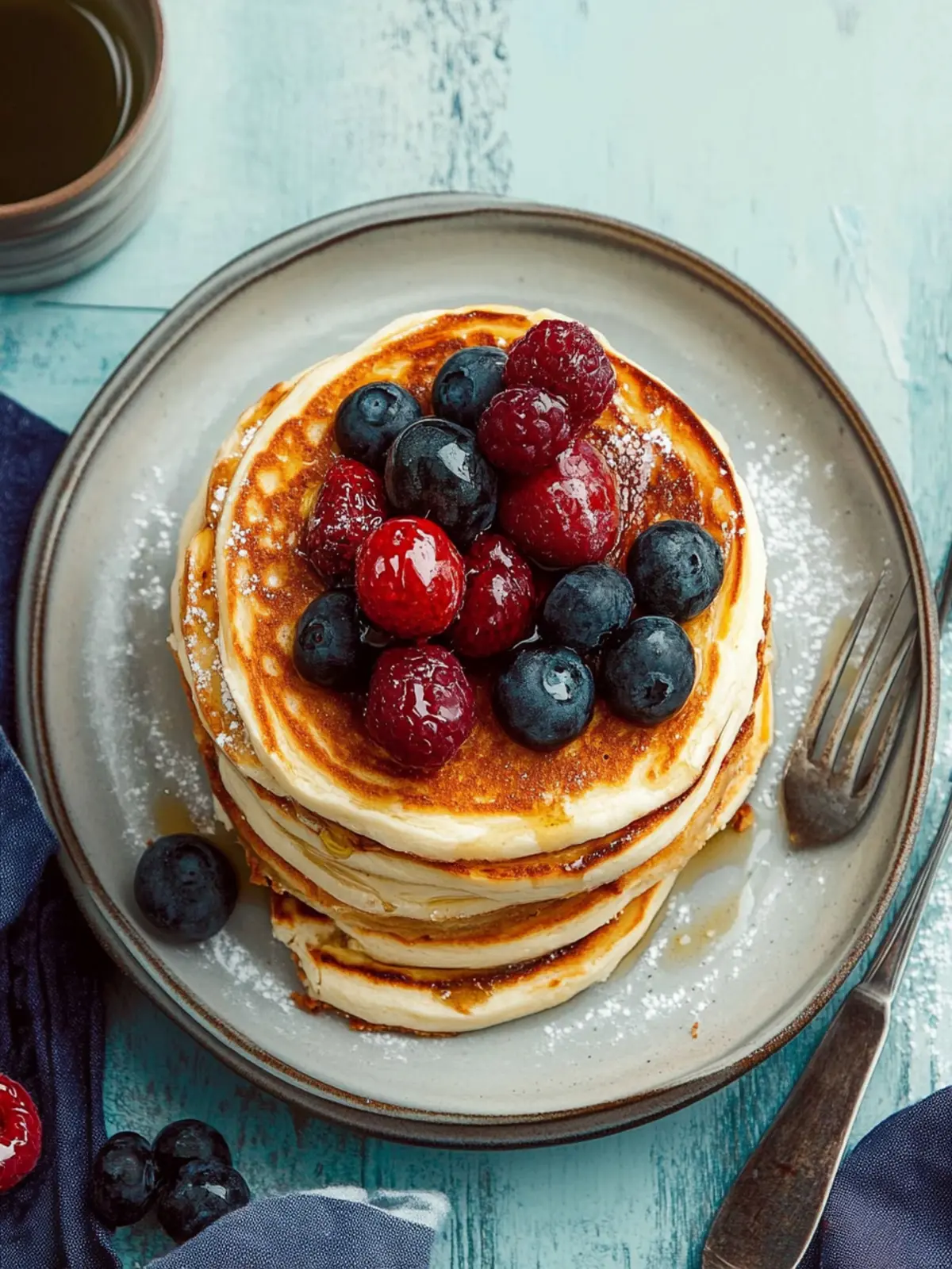 Dinkel-Joghurt-Pfannkuchen