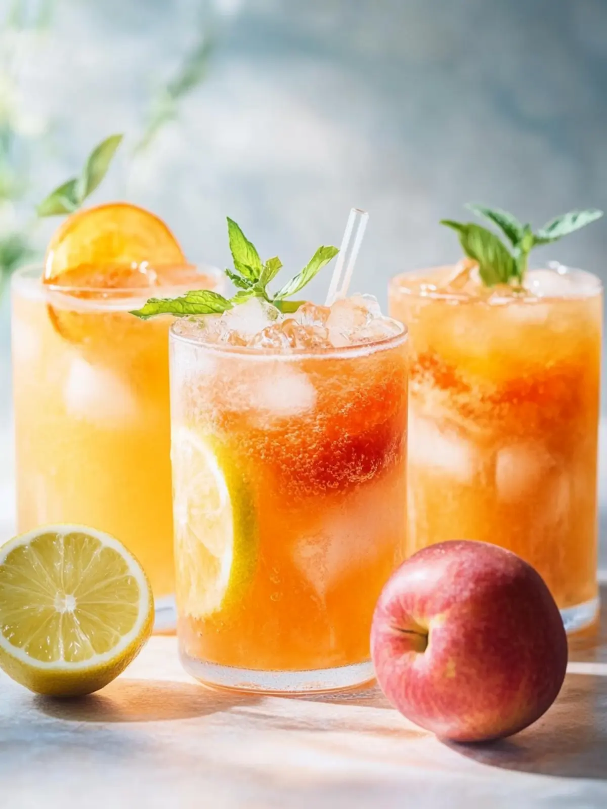 Pfirsichwein-Slushy: Erfrischend fruchtiger Sommergenuss 2 Pfirsichwein-Slushy