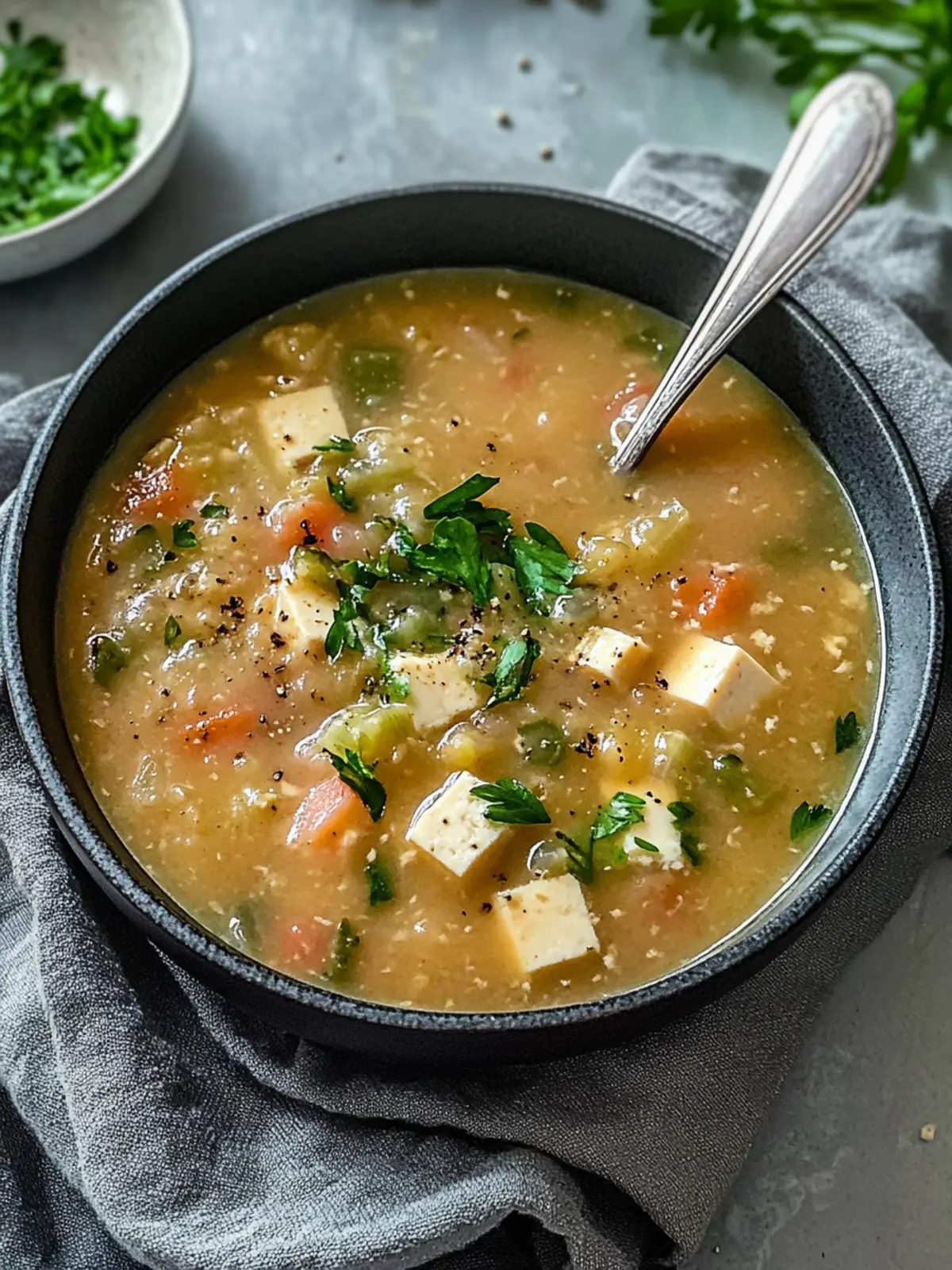 Einfache Kartoffelsuppe mit Würstchen für den Familiengenuss 4 Einfache Kartoffelsuppe