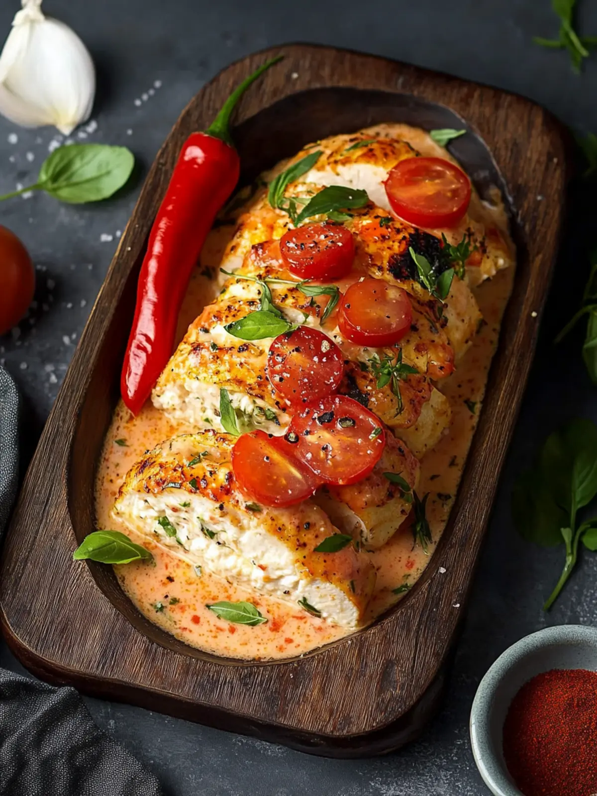 Hähnchenbrust Frischkäsesoße mit Paprika – Einfach und Lecker 3 Hähnchenbrust Frischkäsesoße mit Paprika