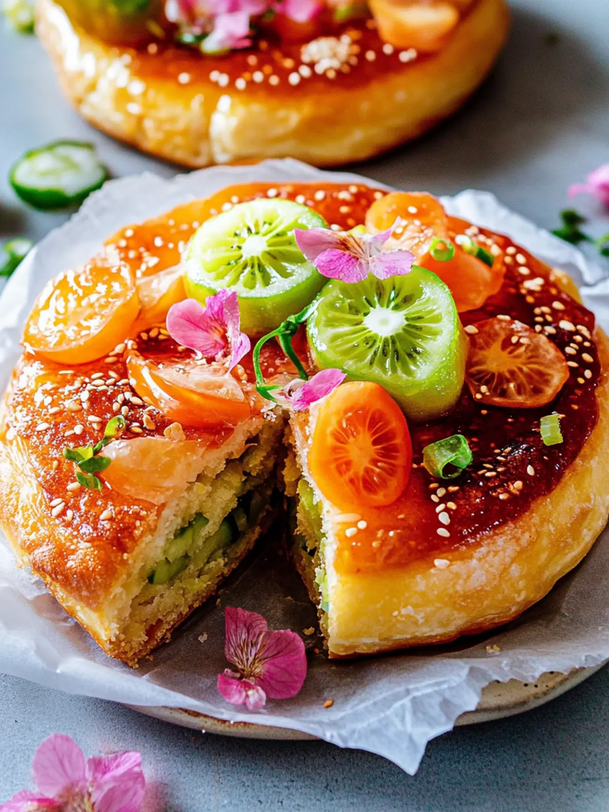 Chinesisch inspirierte herzhaft gefüllte Frühstückspfannkuchen vegan 5 Chinesisch inspirierte herzhaft gefüllte Frühstückspfannkuchen (veganes Rezept)