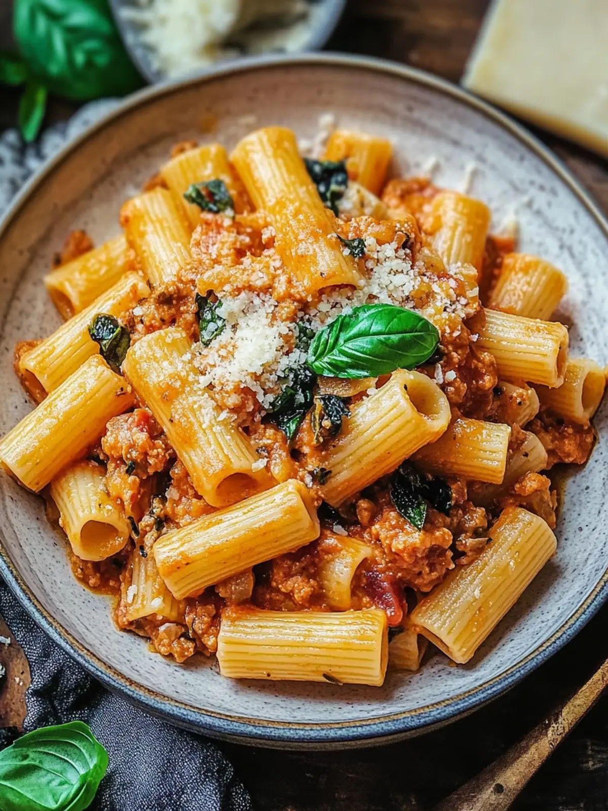 Rigatoni Mafiosi Rezept: Cremiger Genuss für jedes Festmahl 2 Rigatoni Mafiosi Rezept