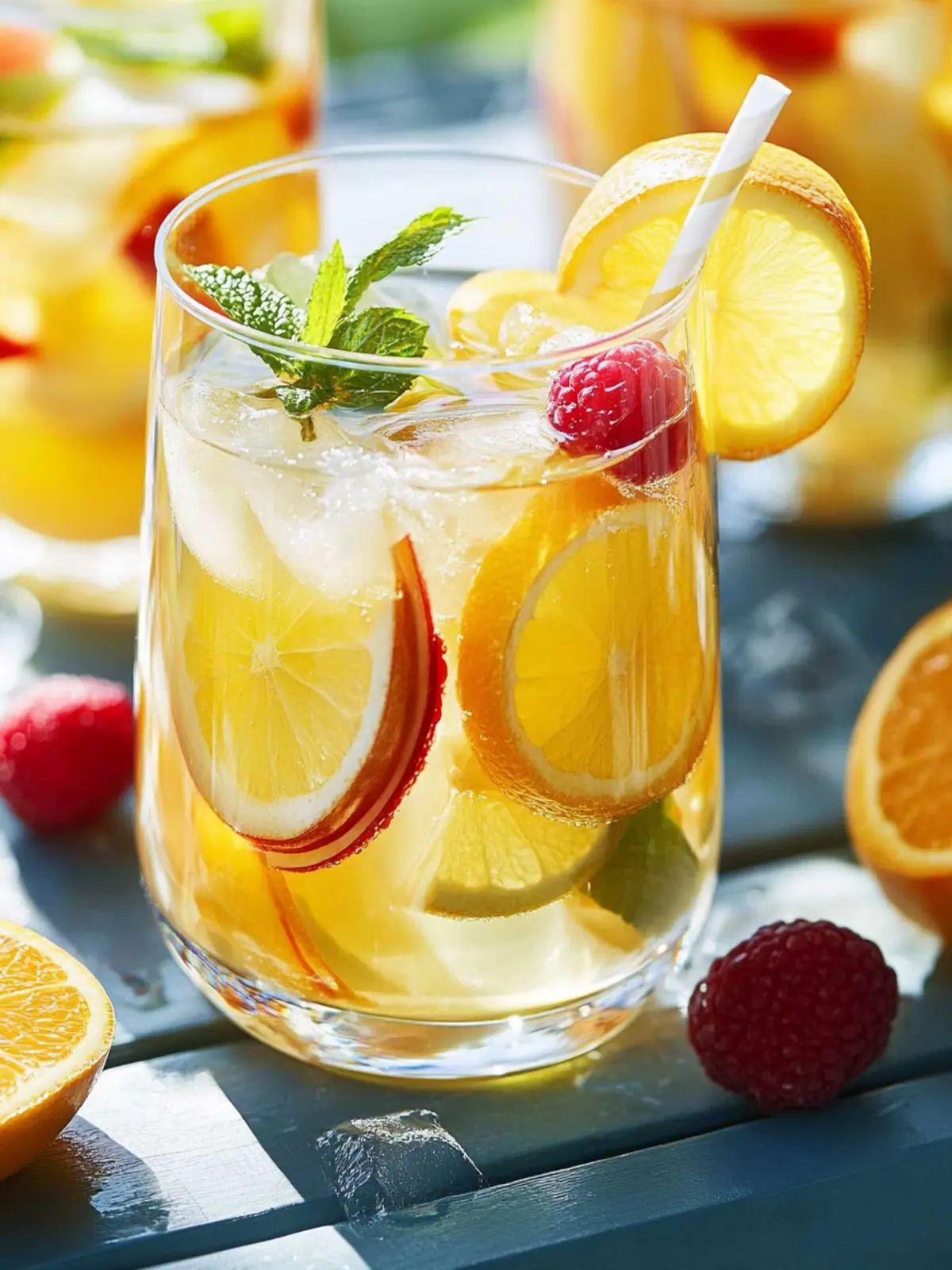 Erfrischende Weiße Sangria für unvergessliche Sommerabende 4 Weiße Sangria