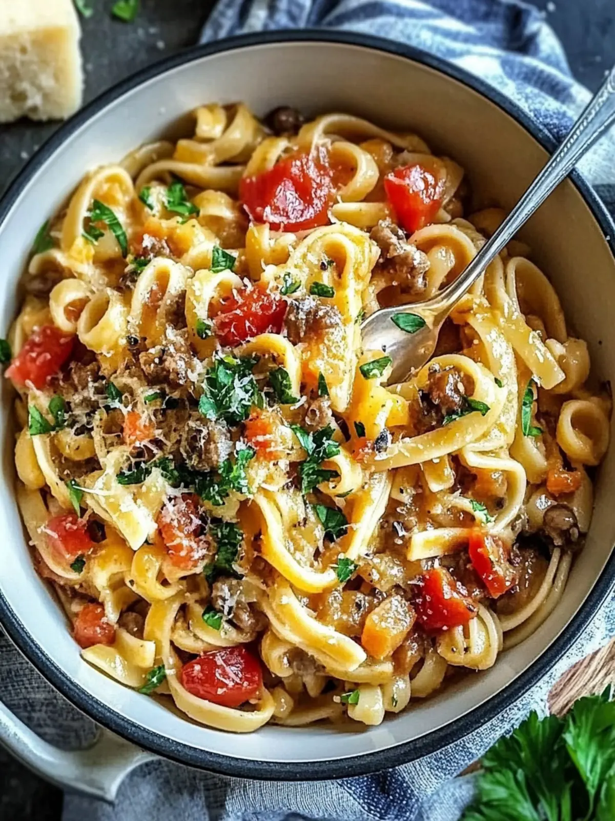 One-Pot-Pasta mit Linsen – Schnelle, köstliche vegane Mahlzeit 3 One-Pot-Pasta mit Linsen