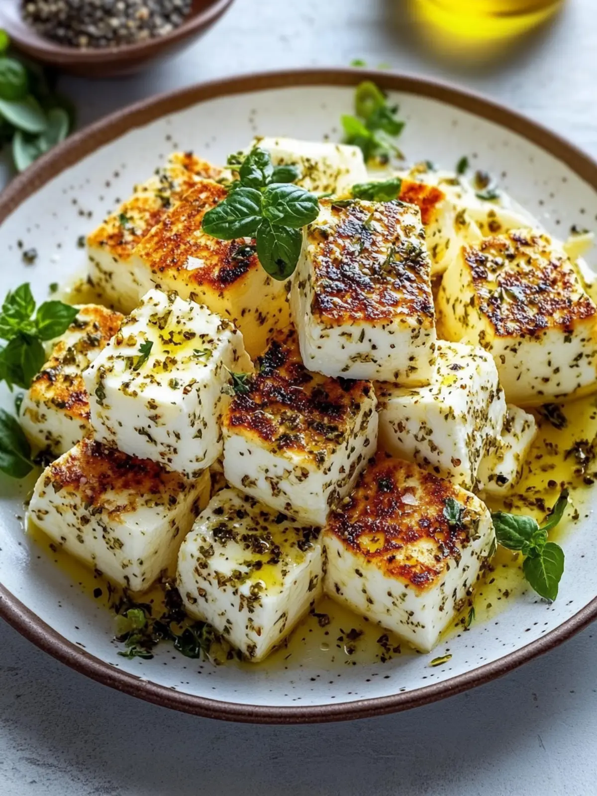 Knuspriger Feta aus dem Airfryer: Einfach unwiderstehlich lecker 4 Knuspriger Feta aus dem Airfryer