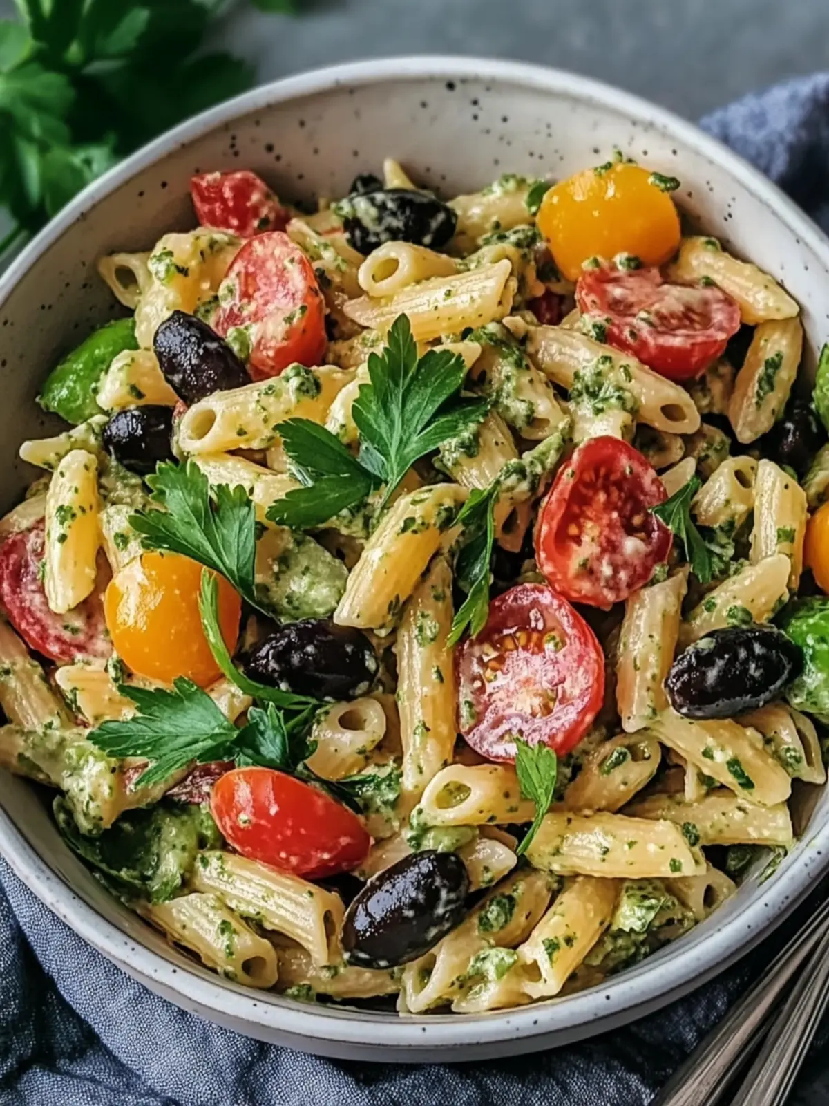 Einfache Hochprotein-Südwest-Pasta-Salat für jedes BBQ 5 Einfache Hochprotein-Südwest-Pasta-Salat