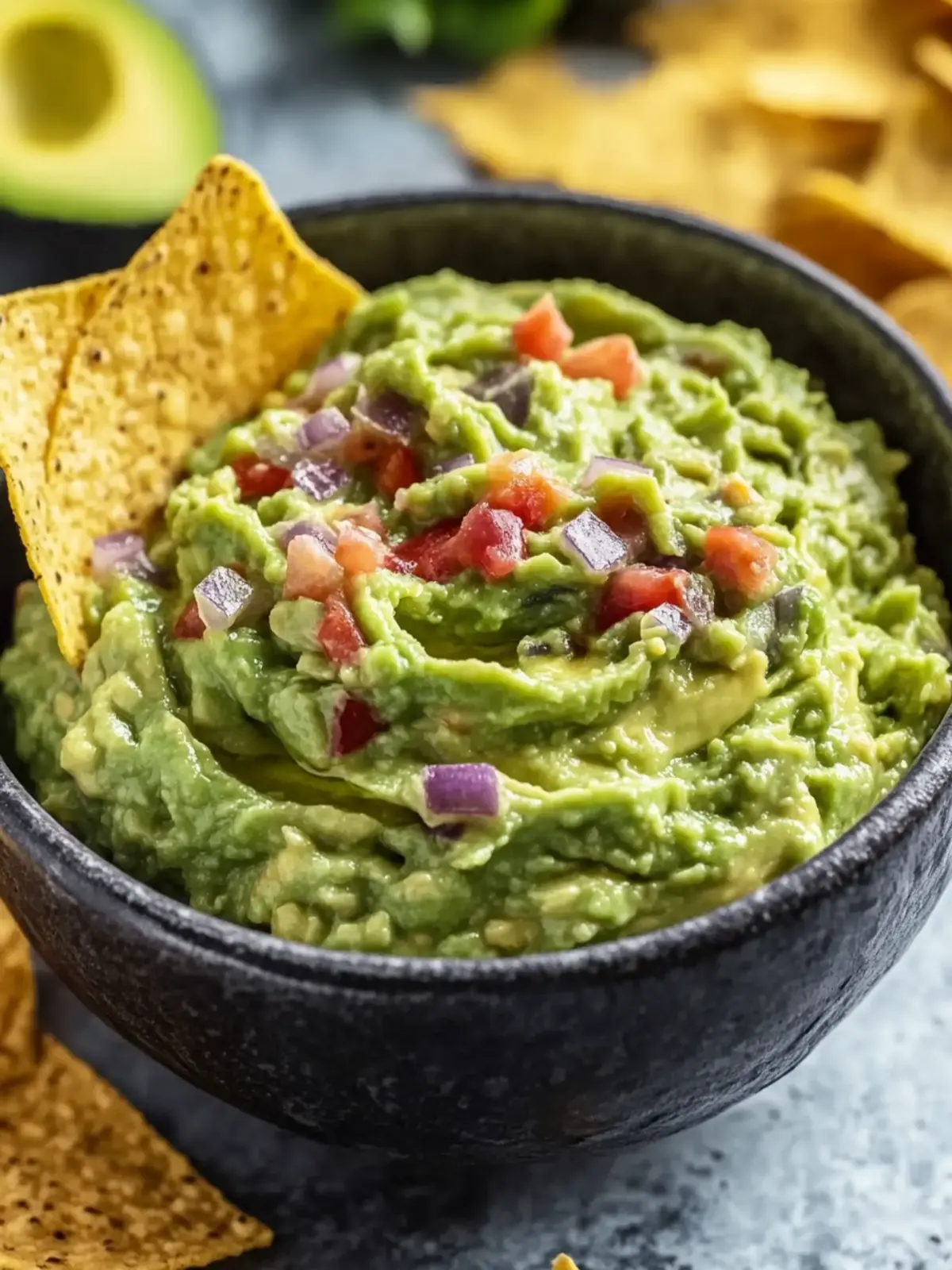 Frischer Guacamole Avocado Dip – Der perfekte Party-Snack 5 Guacamole Avocado Dip