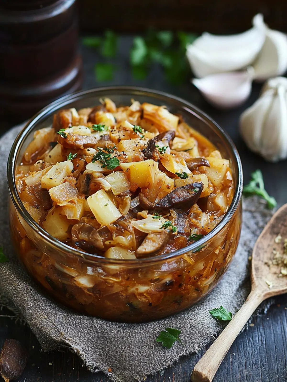 Herzhafter Vegetarischer Bigos mit Räuchertofu für alle 🍽️ 3 Vegetarischer Bigos