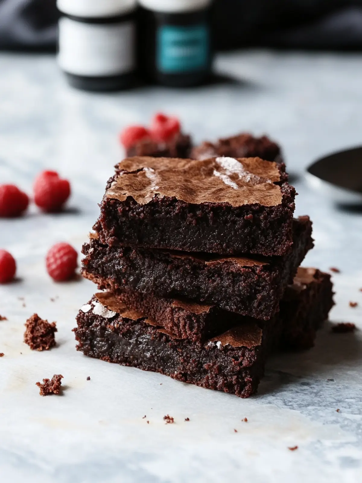 Schokoladige vegane Brownies: Fudgy Genuss ohne Reue 3 Schokoladige vegane Brownies