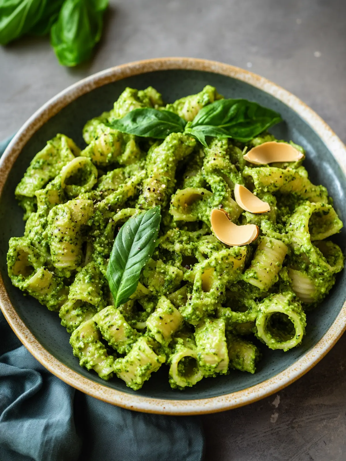 Cremige Avocado Pesto Pasta: Schneller Genuss für jeden Tag 4 Cremige Avocado Pesto Pasta