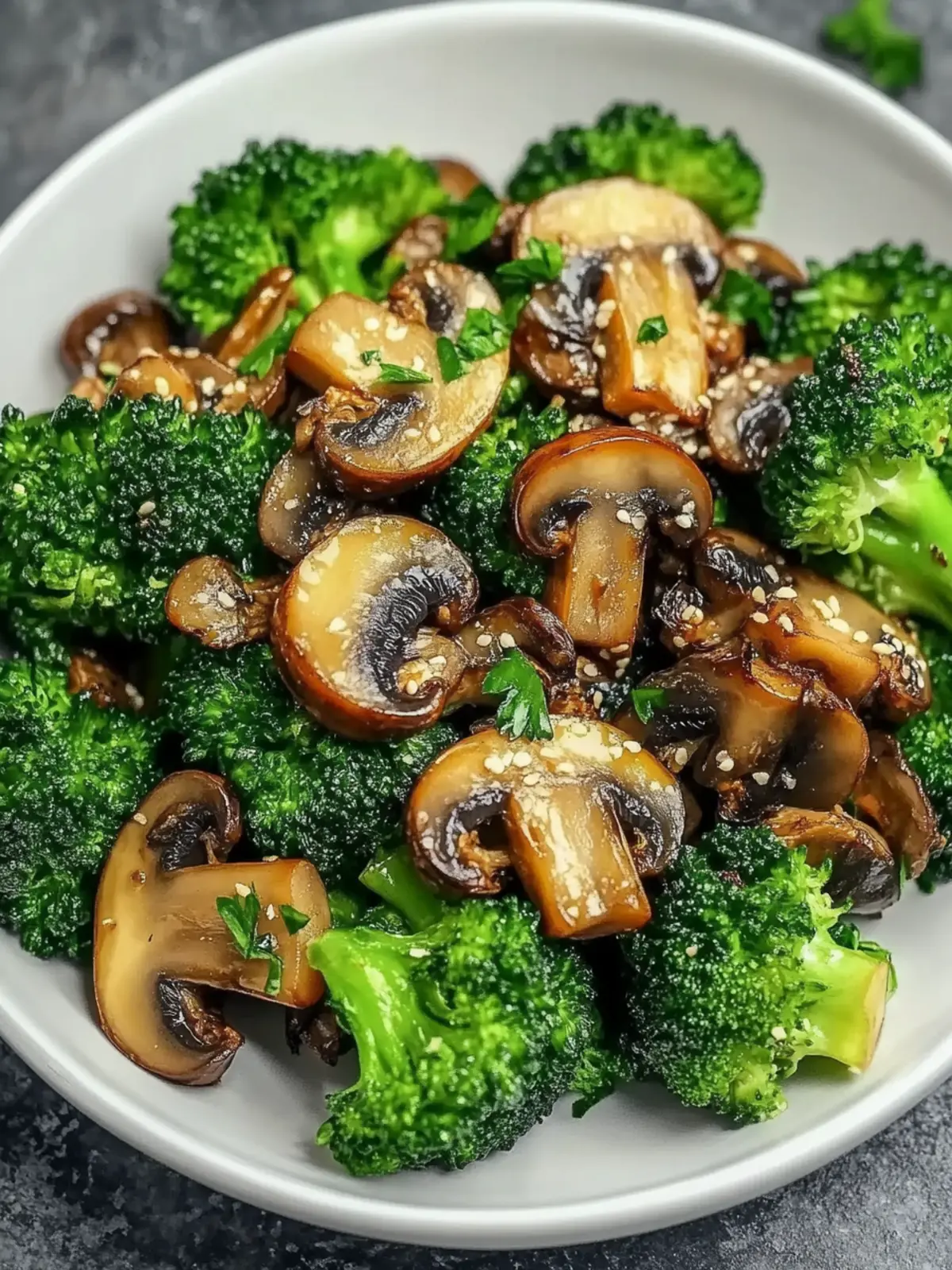 Air Fryer Brokkoli mit Champignons – Gesund und Schnell Genießen 4 Air Fryer Brokkoli mit Champignons