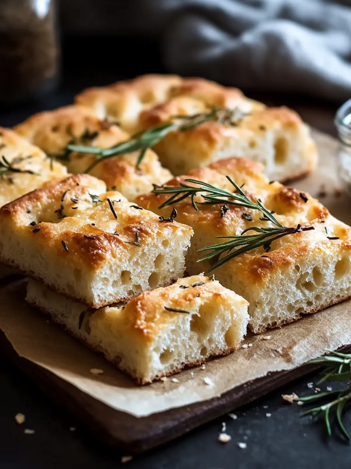 Glutenfreies Focaccia-Brot: Knusprig, aromatisch und einfach! 3 Glutenfreie Focaccia-Brot