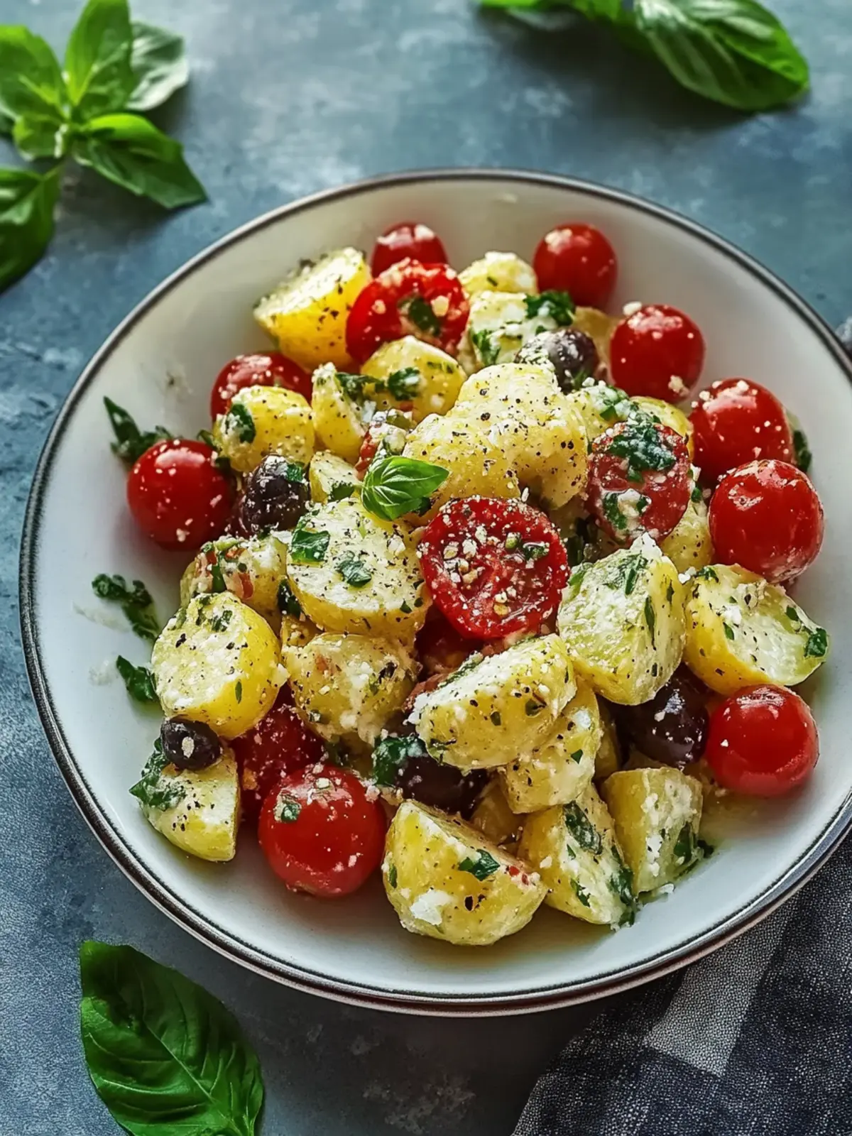 Schneller Mediterraner Kartoffelsalat für frische Genussmomente 5 Schneller Mediterraner Kartoffelsalat